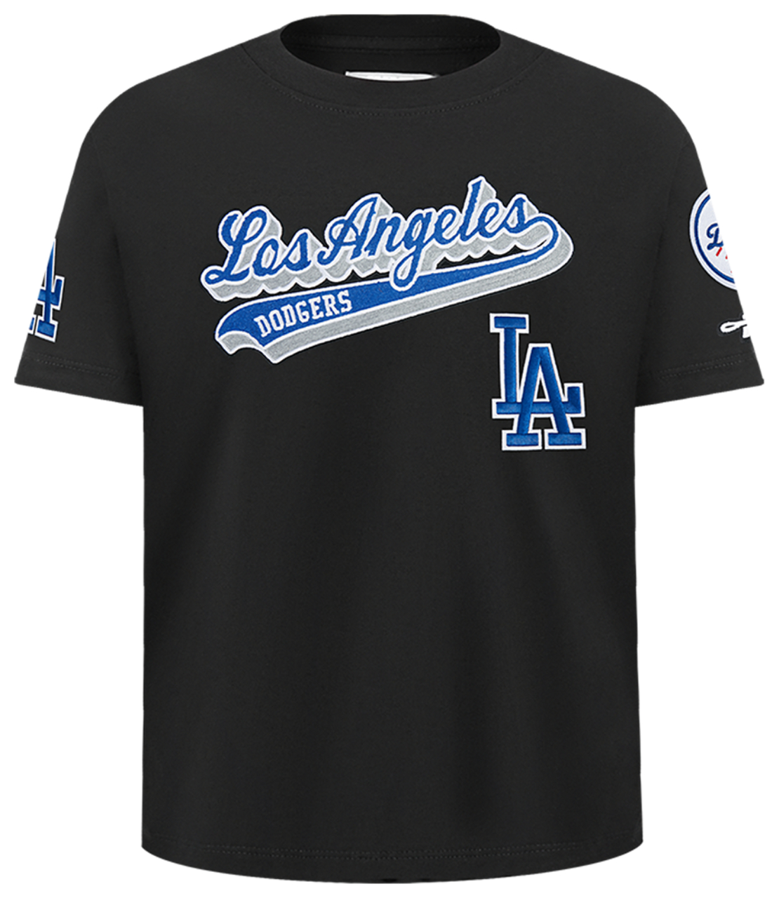 Pro Standard LA Dodgers Script T-Shirt Image 1 of 7. Tap to open photo gallery.