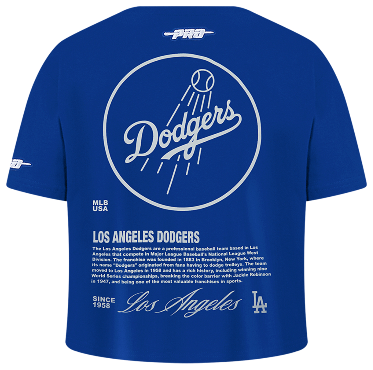 Pro Standard LA Dodgers T-Shirt Image 2 of 5. Tap to open photo gallery.