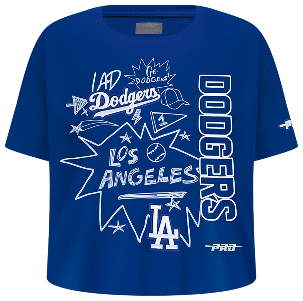Pro Standard LA Dodgers Sketch T-Shirt Image 1 of 5. Tap to open photo gallery.