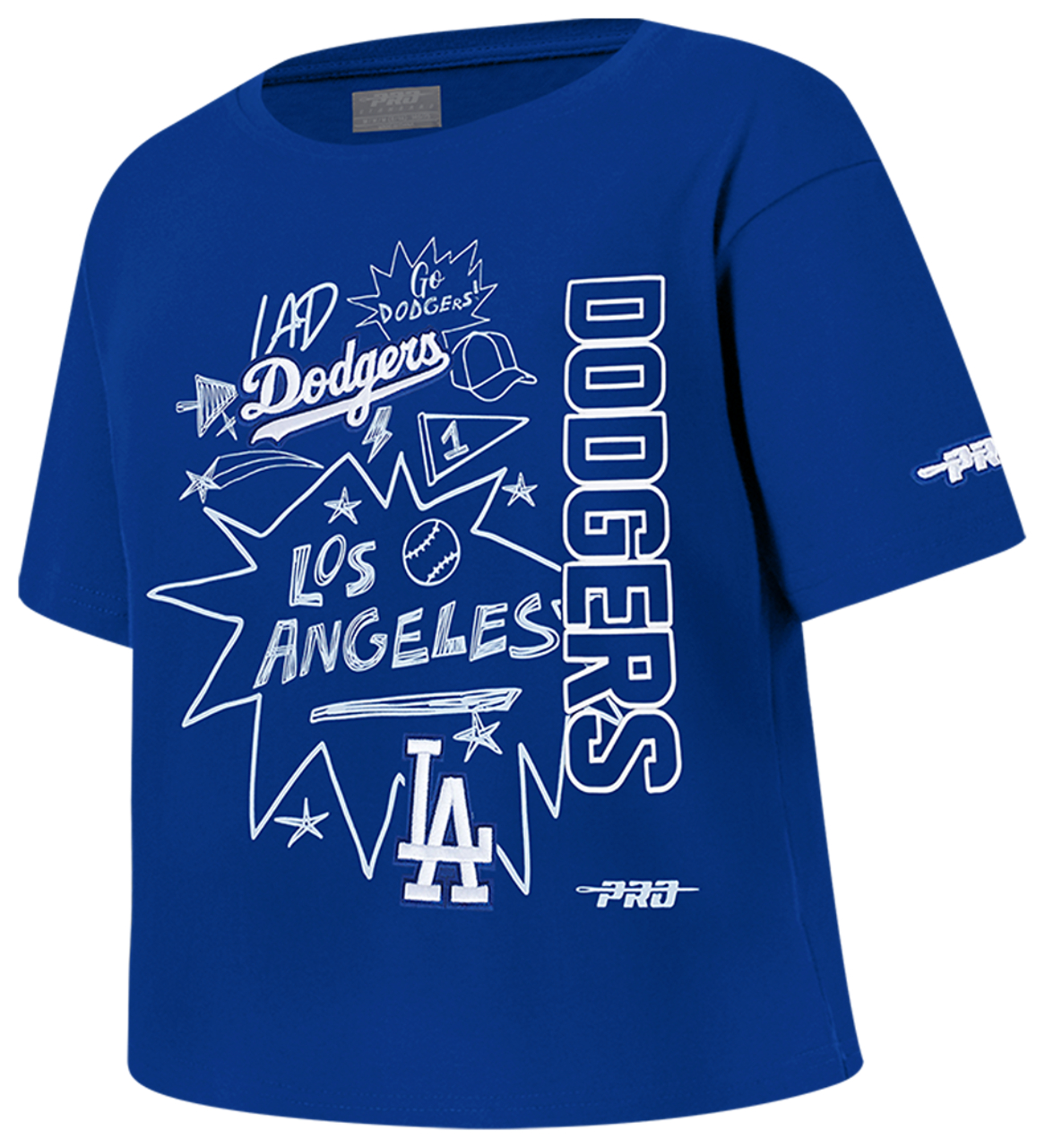 Pro Standard LA Dodgers Sketch T-Shirt Image 3 of 5. Tap to open photo gallery.