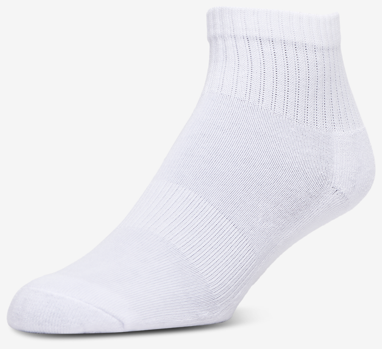 LCKR 6 Pack Basic Quarter Socks Image 2 of 2. Tap to open photo gallery.
