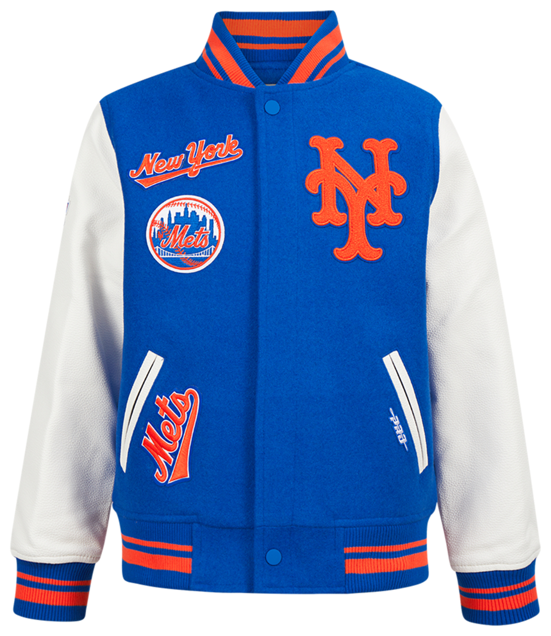 Pro Standard NY Mets Varsity Jacket Image 1 of 11. Tap to open photo gallery.