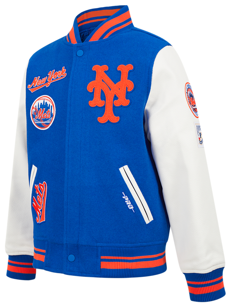 Pro Standard NY Mets Varsity Jacket Image 3 of 11. Tap to open photo gallery.
