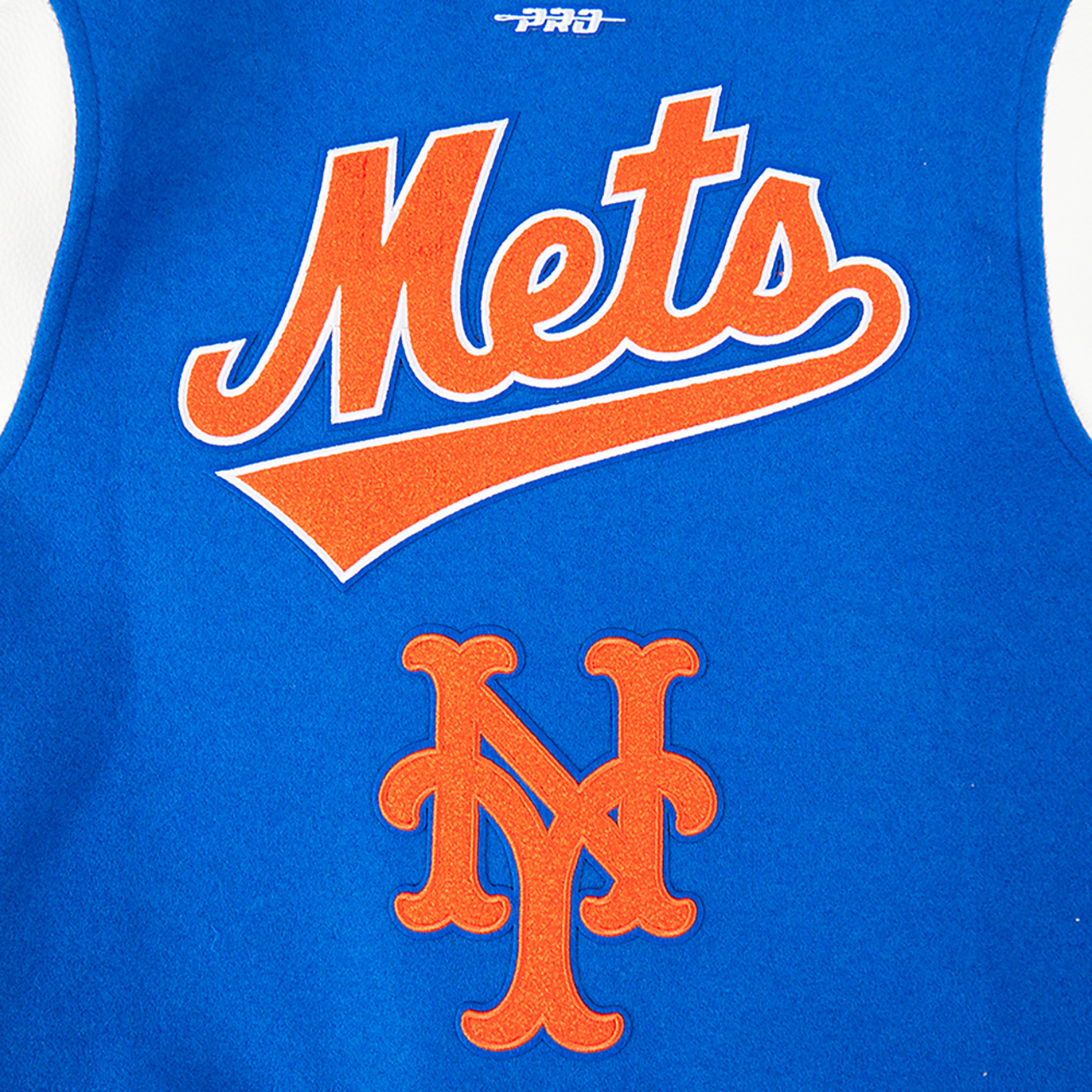 Pro Standard NY Mets Varsity Jacket Image 6 of 11. Tap to open photo gallery.
