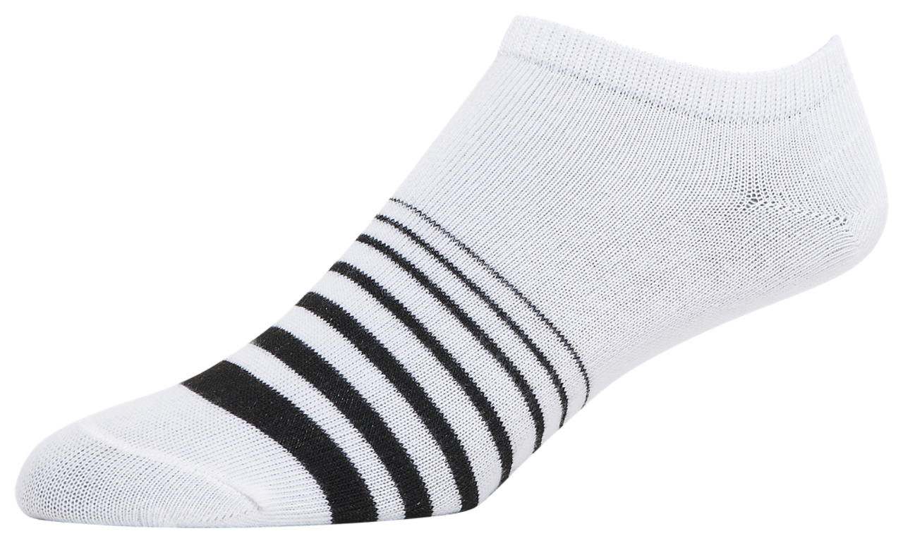 CSG 6 Pack Gradient Stripes No Show Socks Image 3 of 8. Tap to open photo gallery.