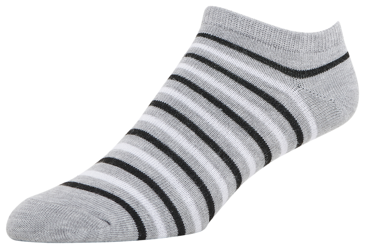 CSG 6 Pack Gradient Stripes No Show Socks Image 7 of 8. Tap to open photo gallery.