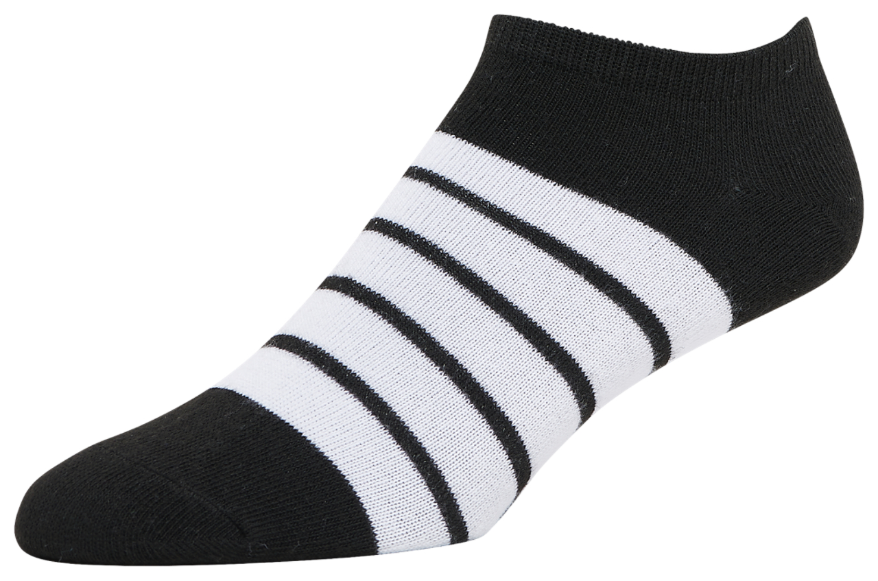 CSG 6 Pack Gradient Stripes No Show Socks Image 8 of 8. Tap to open photo gallery.