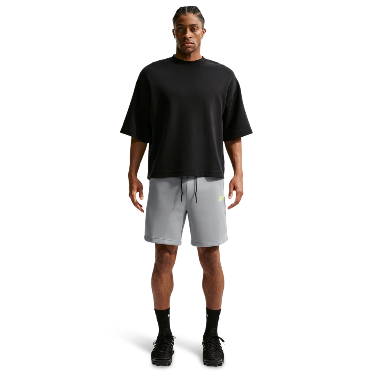 Nike Tech Fleece Shorts Image 3 of 4. Tap to open photo gallery.