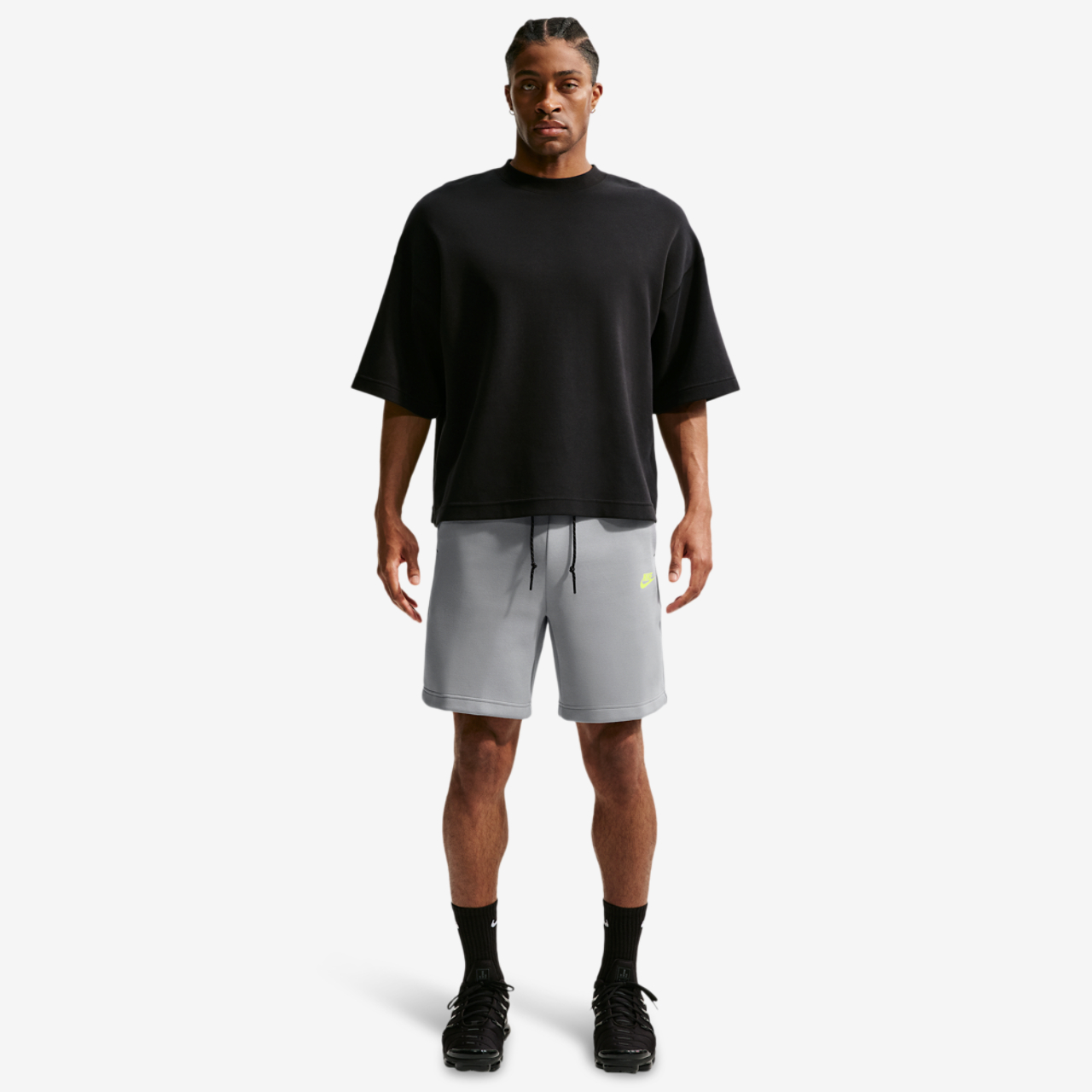 Nike Tech Fleece Shorts Image 3 of 4. Tap to open photo gallery.