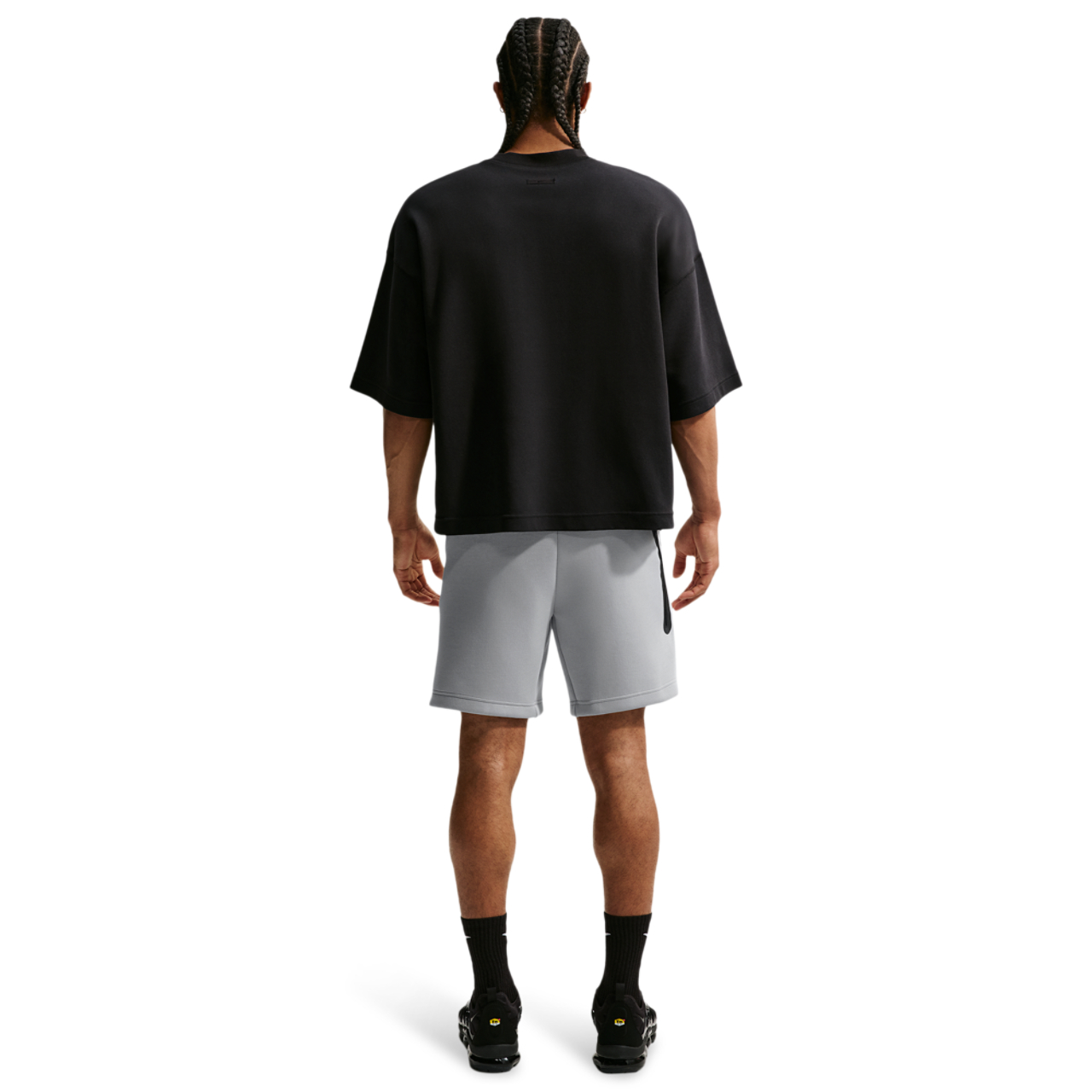 Nike Tech Fleece Shorts Image 4 of 4. Tap to open photo gallery.