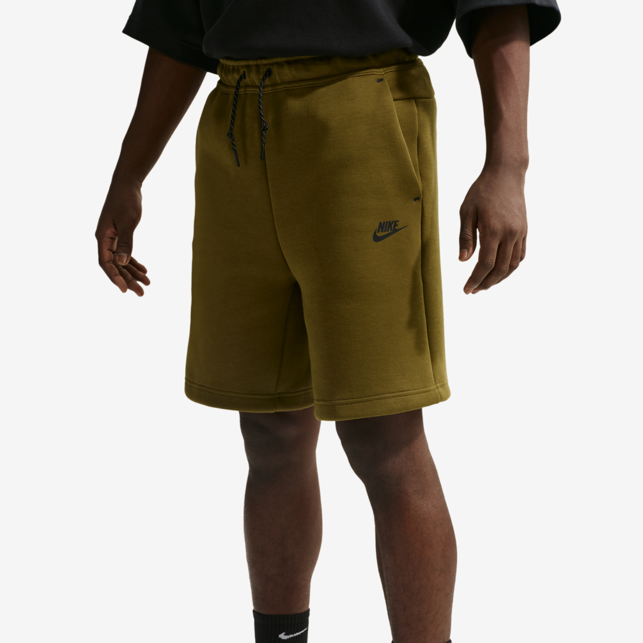Nike Tech Fleece Shorts Image 1 of 5. Tap to open photo gallery.