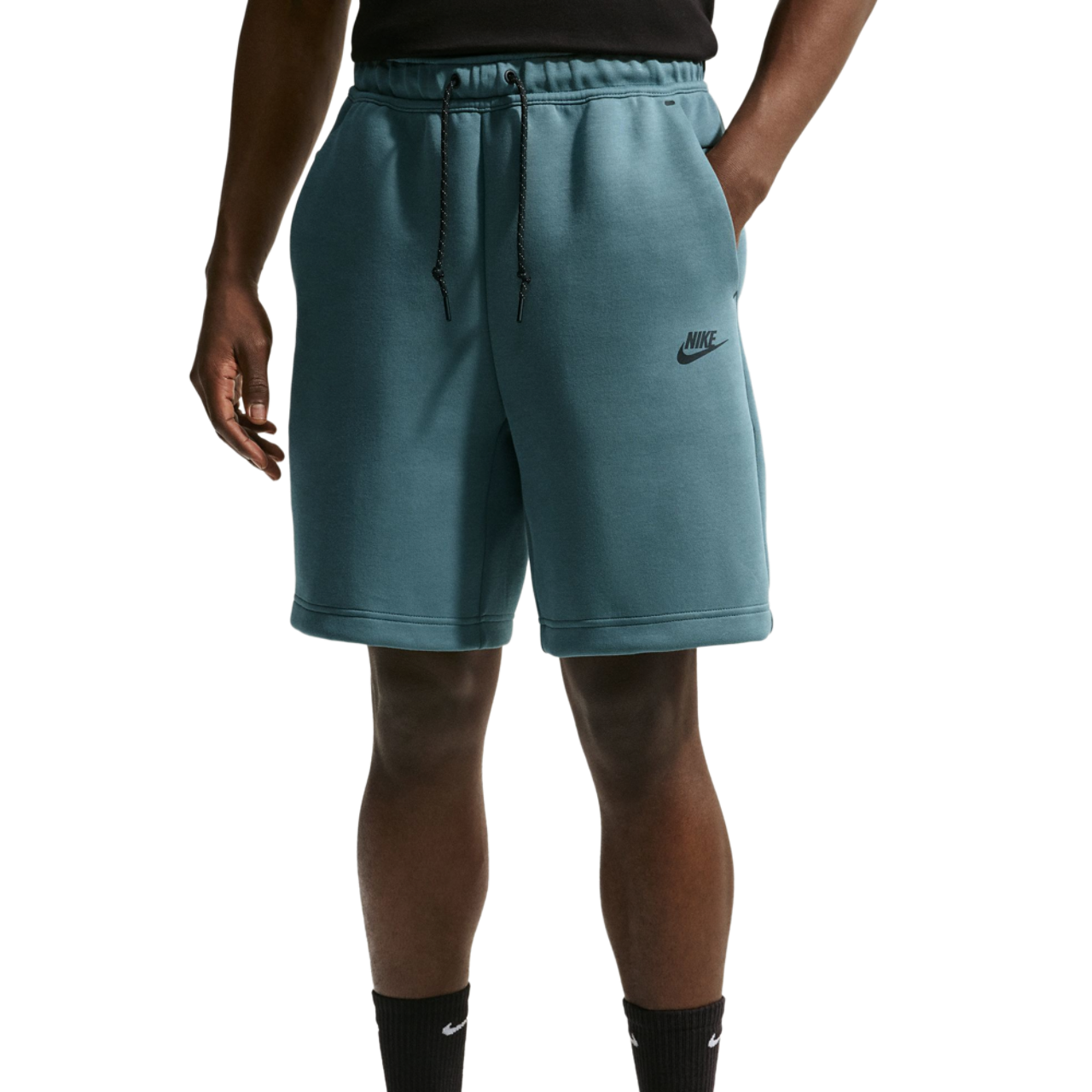Nike Tech Fleece Shorts Image 1 of 4. Tap to open photo gallery.
