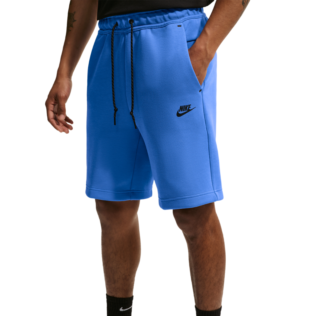 Nike Tech Fleece Shorts Image 1 of 4. Tap to open photo gallery.