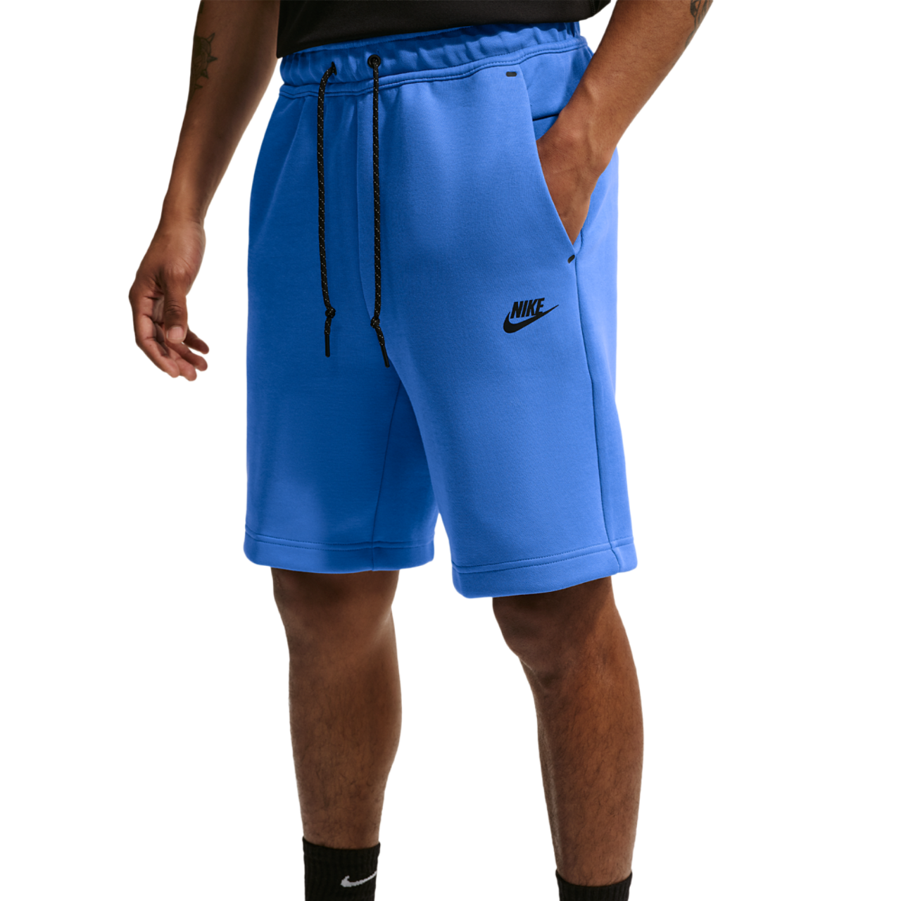 Nike Tech Fleece Shorts Image 1 of 4. Tap to open photo gallery.
