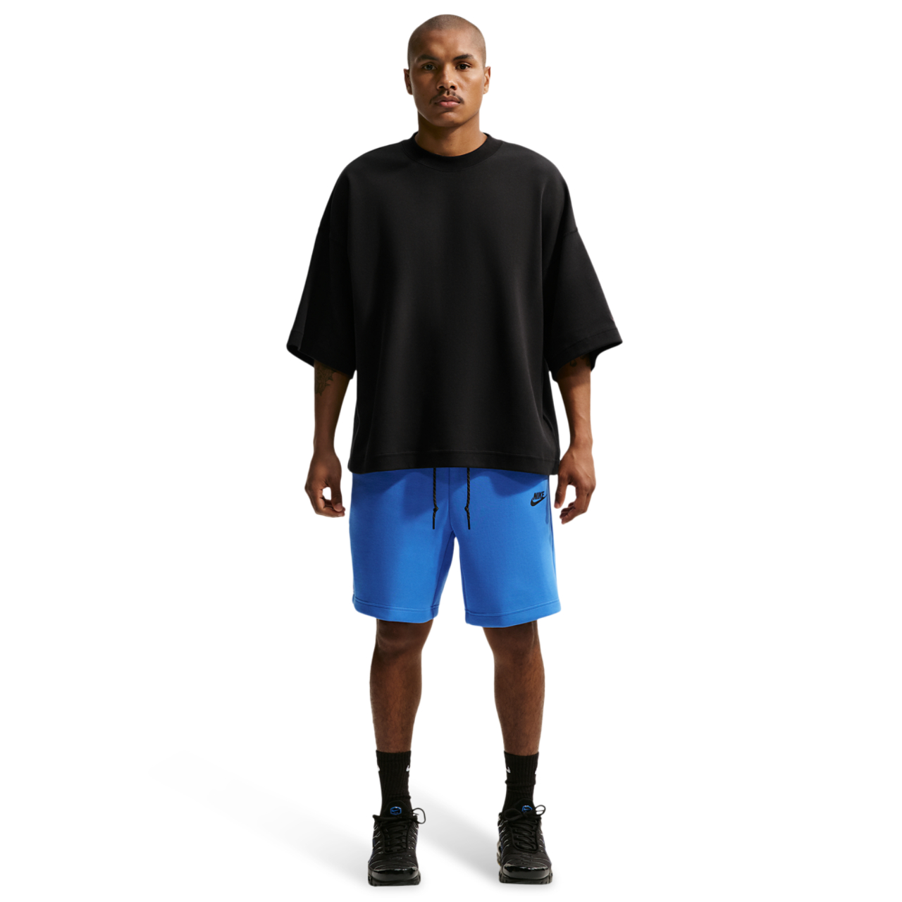 Nike Tech Fleece Shorts Image 3 of 4. Tap to open photo gallery.