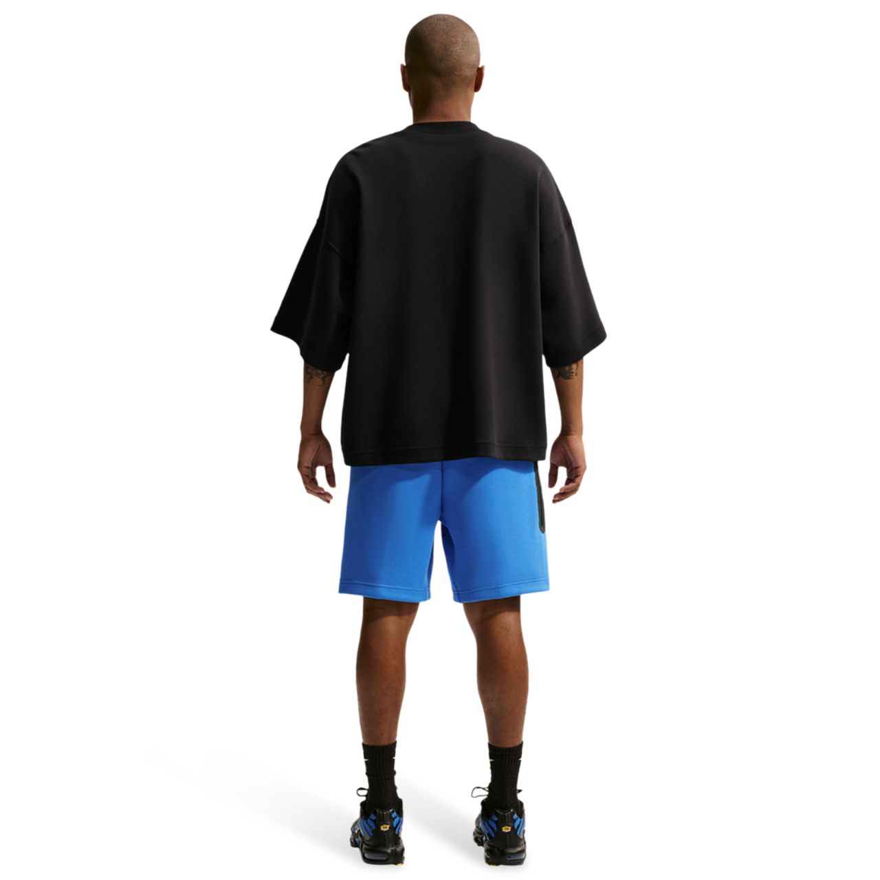 Nike Tech Fleece Shorts Image 4 of 4. Tap to open photo gallery.