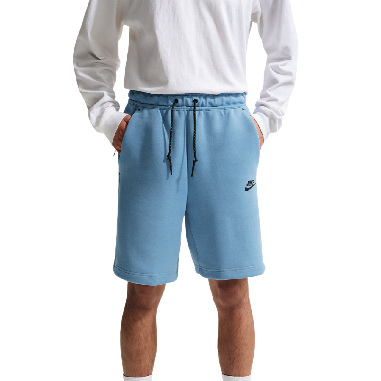 Nike Tech Fleece Shorts Image 1 of 5. Tap to open photo gallery.