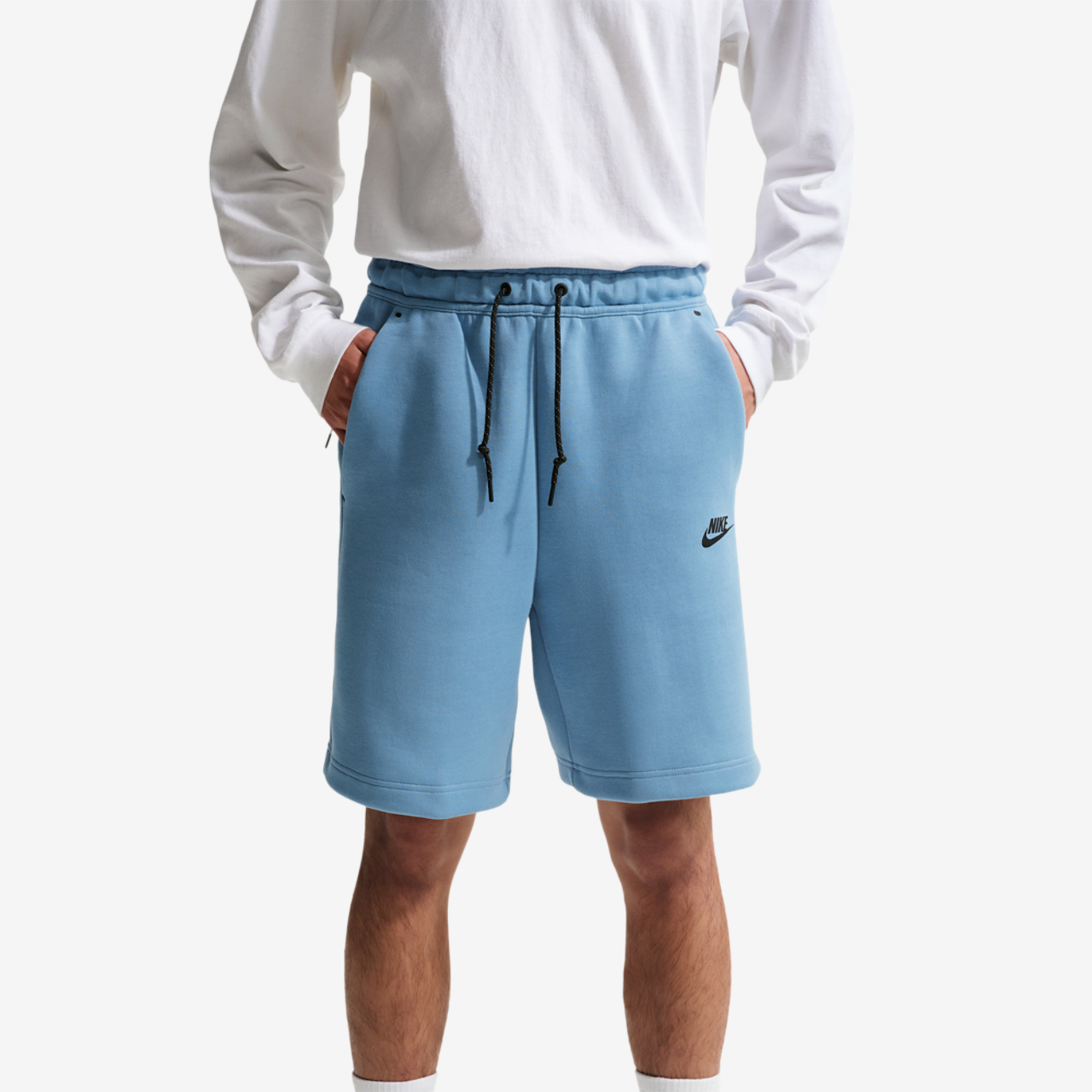 Nike Tech Fleece Shorts Image 1 of 5. Tap to open photo gallery.
