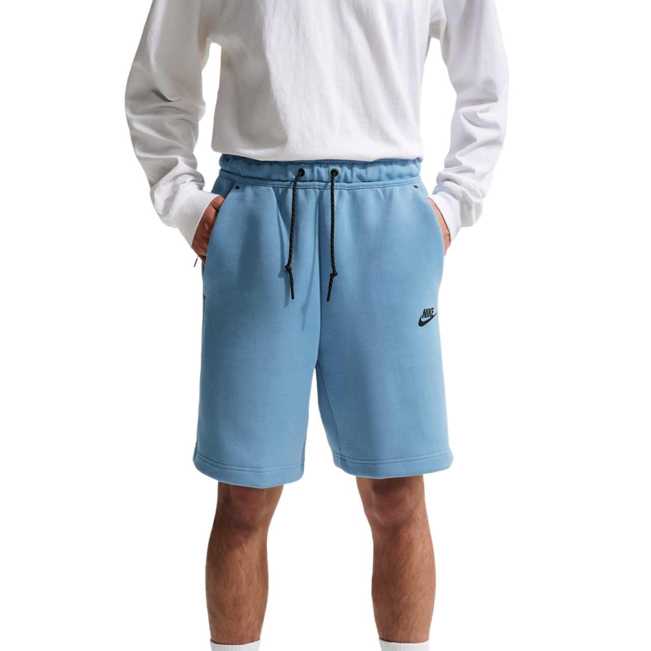 Nike Tech Fleece Shorts Image 1 of 5. Tap to open photo gallery.