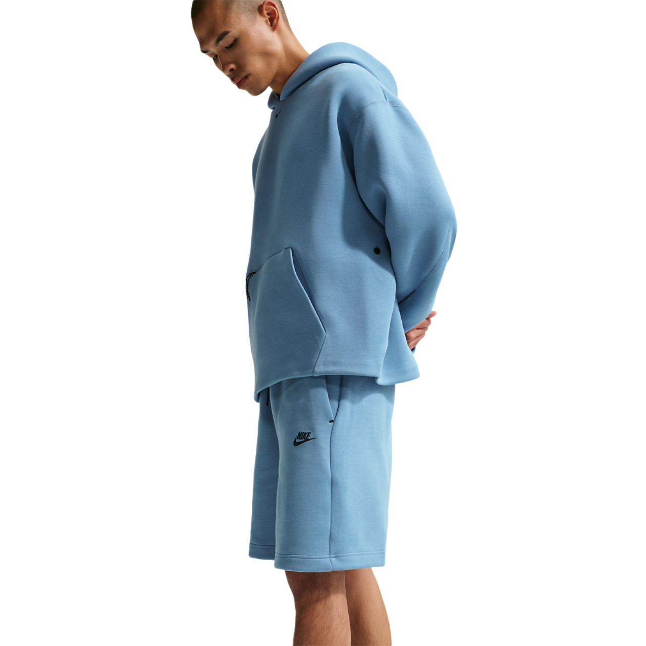 Nike Tech Fleece Shorts Image 3 of 5. Tap to open photo gallery.