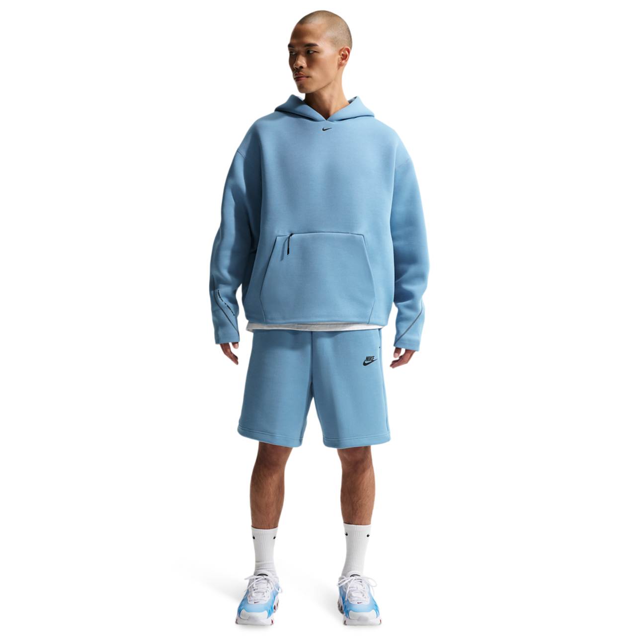 Nike Tech Fleece Shorts Image 4 of 5. Tap to open photo gallery.