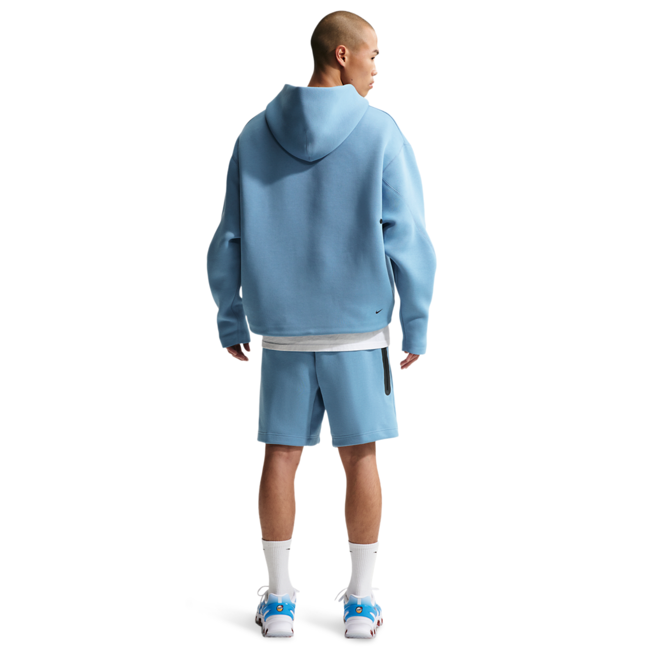 Nike Tech Fleece Shorts Image 5 of 5. Tap to open photo gallery.