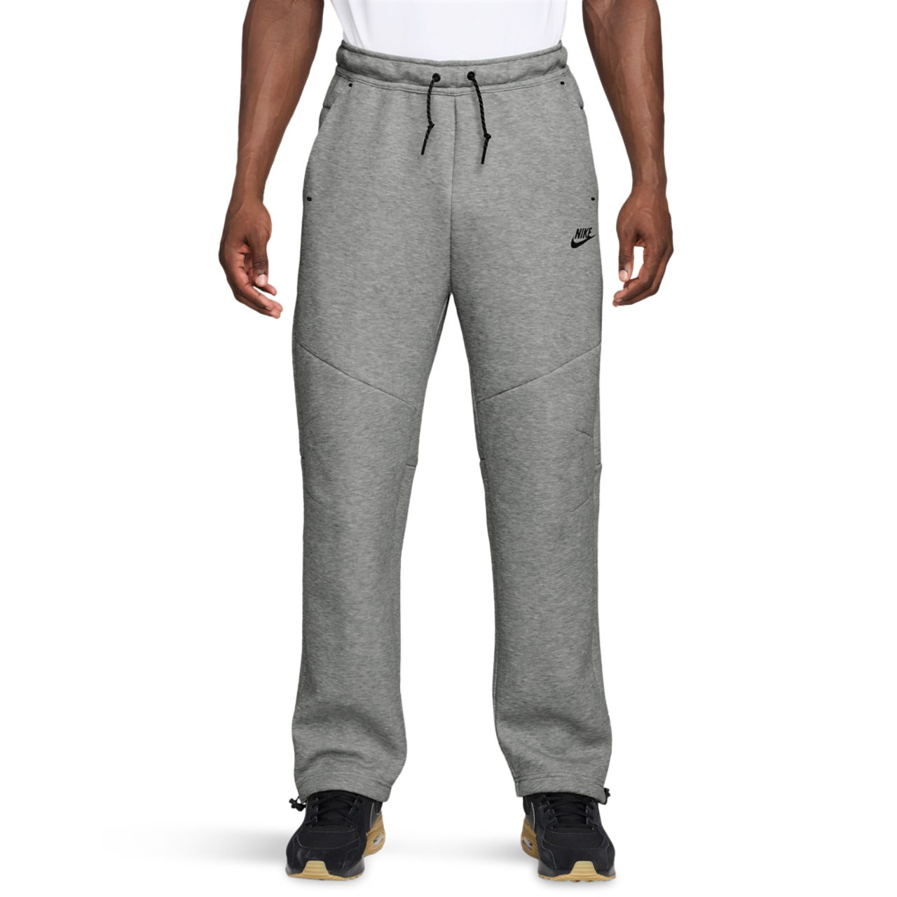Nike Tech Fleece Open Hem Pants Image 1 of 3. Tap to open photo gallery.