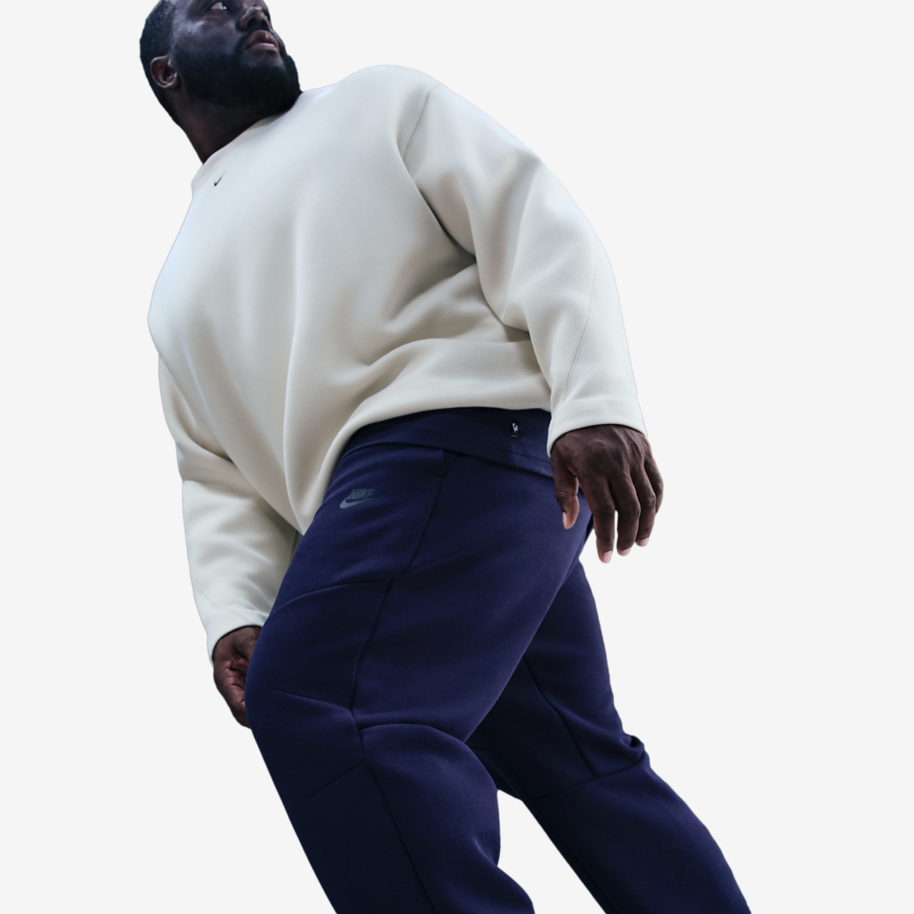 Nike Tech Fleece Open Hem Pants Image 3 of 6. Tap to open photo gallery.