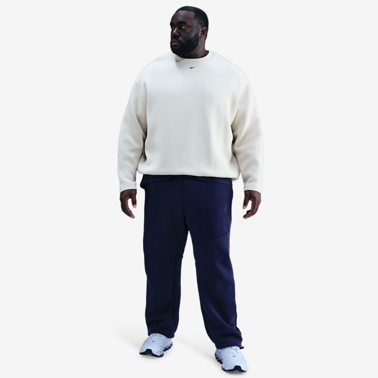Nike Tech Fleece Open Hem Pants Image 5 of 6. Tap to open photo gallery.