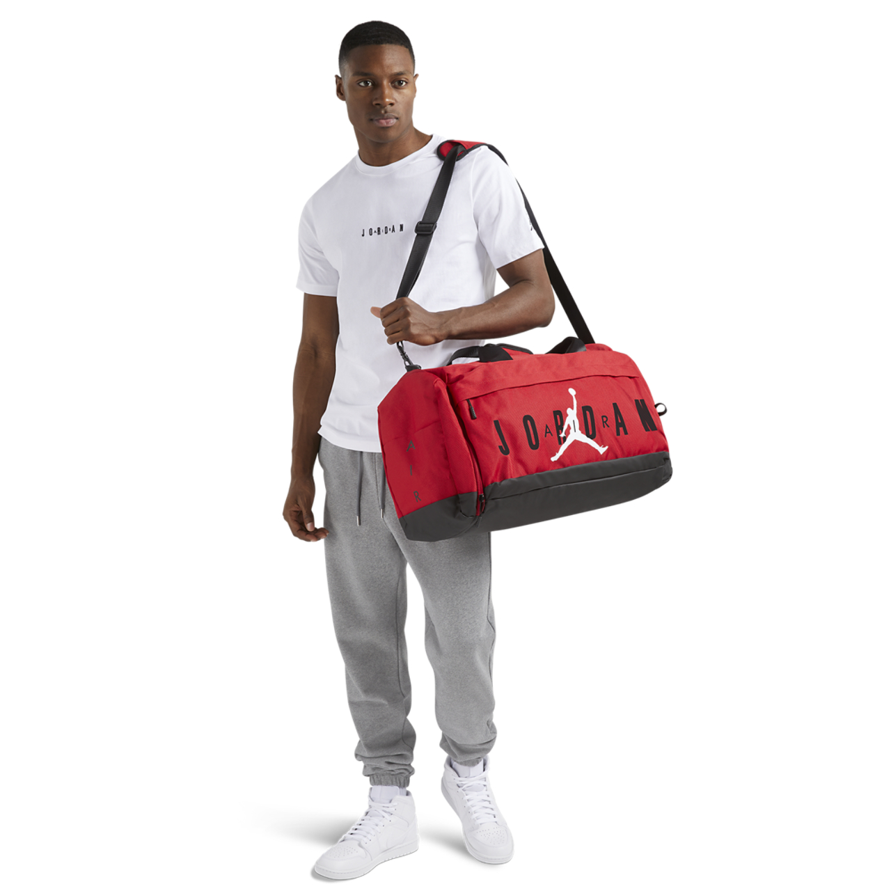 Jordan Velocity Duffel Medium Image 1 of 3. Tap to open photo gallery.