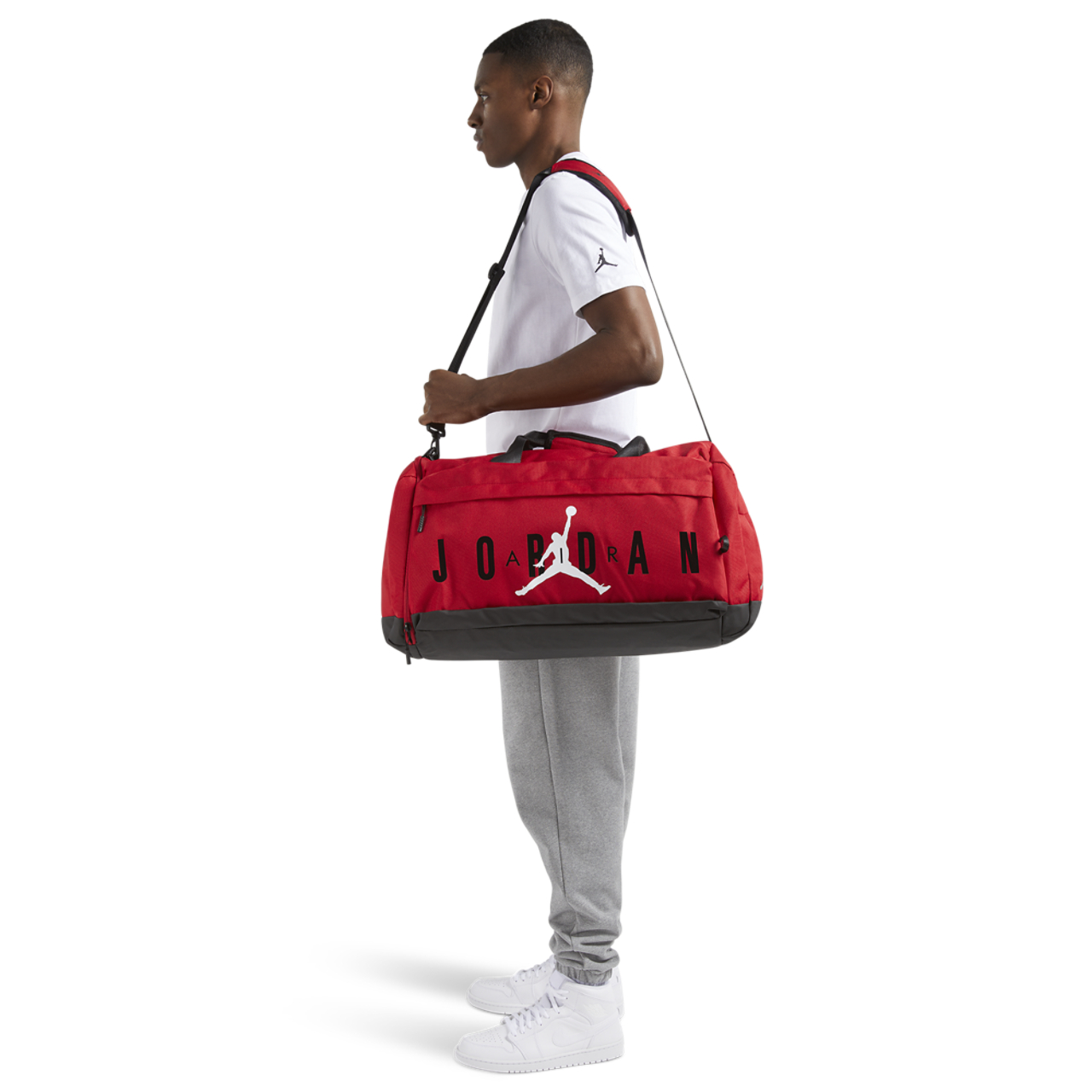 Jordan Velocity Duffel Medium Image 2 of 3. Tap to open photo gallery.