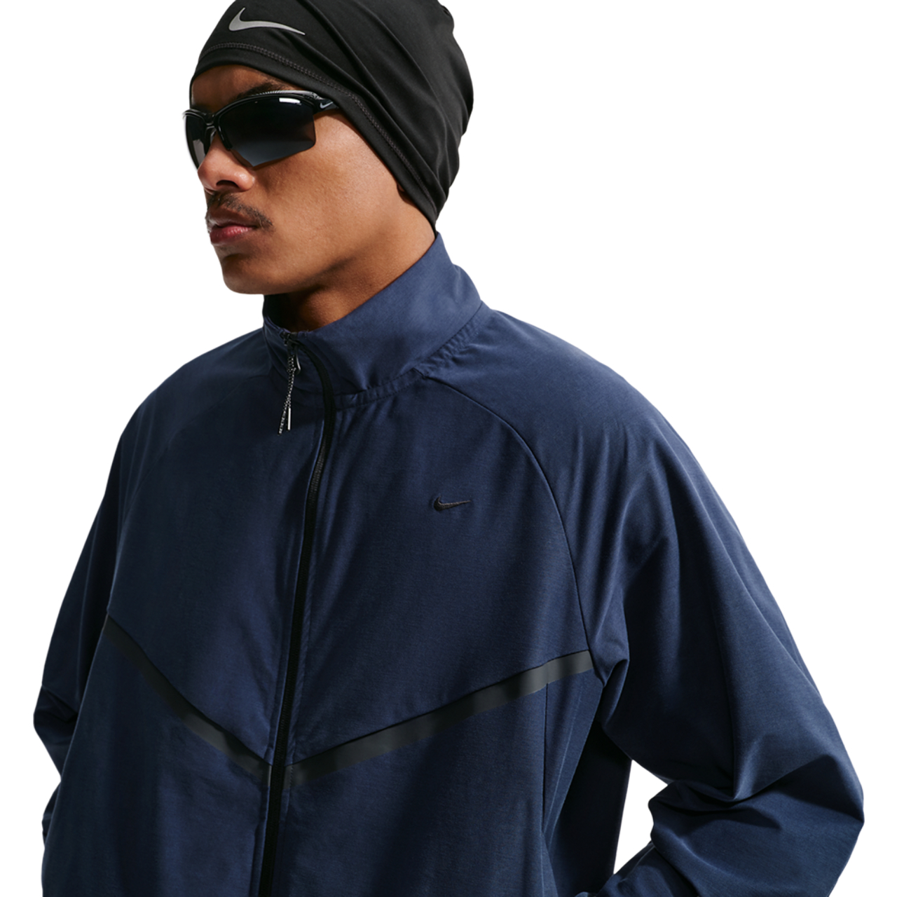 Nike Tech Shori Knit Track Jacket Image 1 of 4. Tap to open photo gallery.