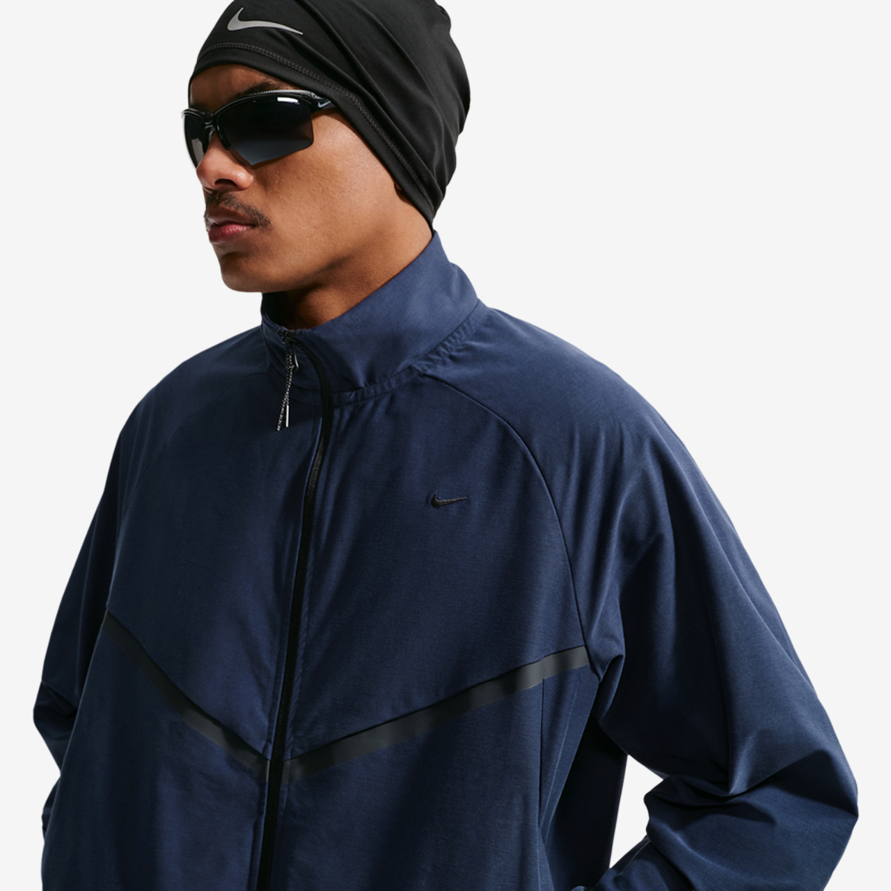 Nike Tech Shori Knit Track Jacket Image 1 of 4. Tap to open photo gallery.