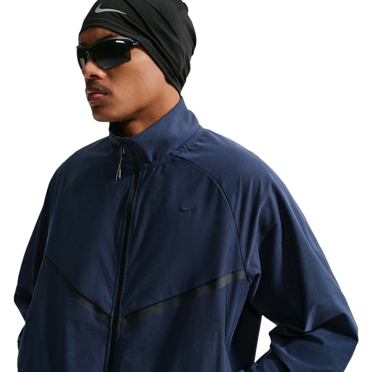 Nike Tech Shori Knit Track Jacket Image 1 of 4. Tap to open photo gallery.
