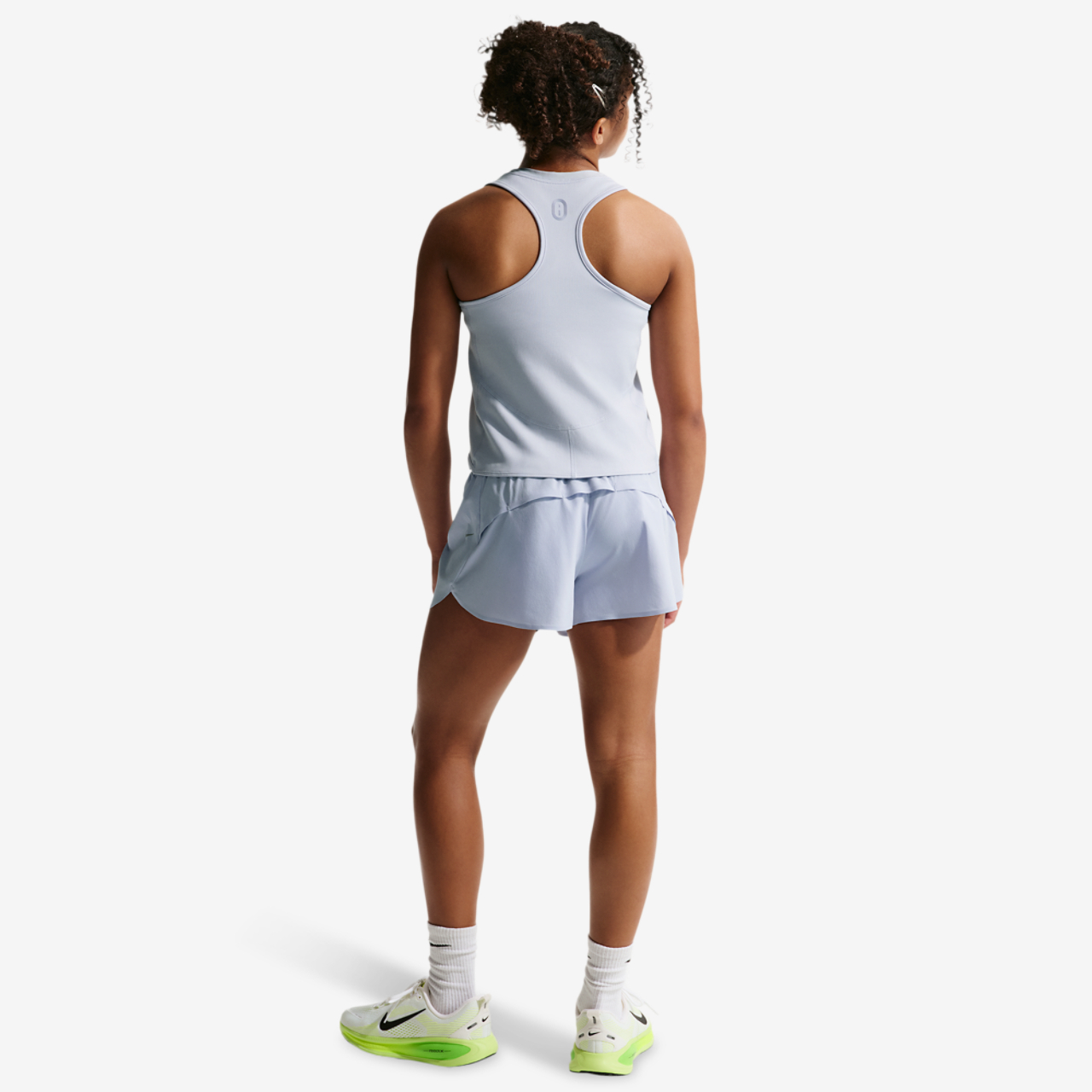 Nike Mavn DriFit Ribbed Tank Top Image 4 of 4. Tap to open photo gallery.
