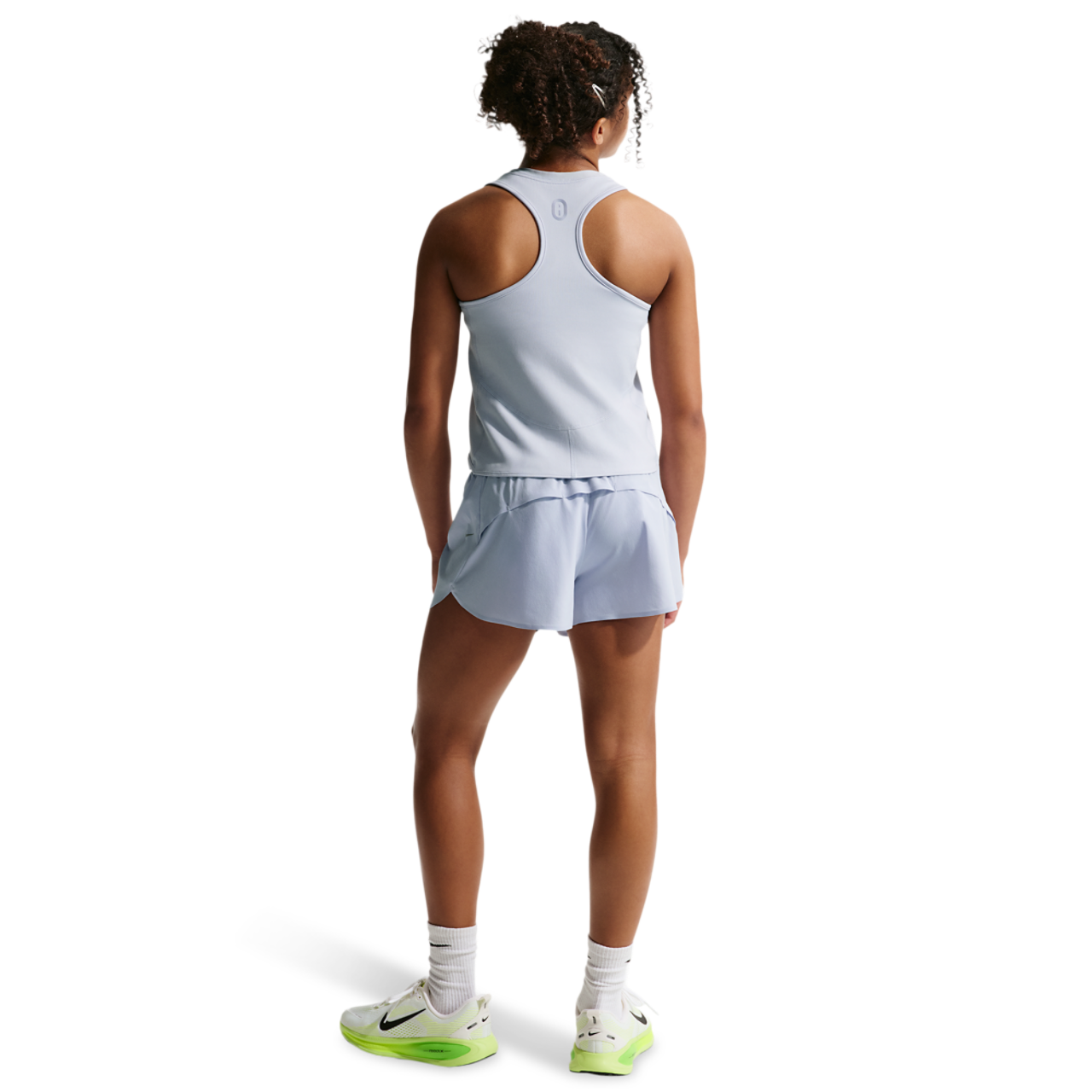 Nike Mavn DriFit Ribbed Tank Top Image 4 of 4. Tap to open photo gallery.