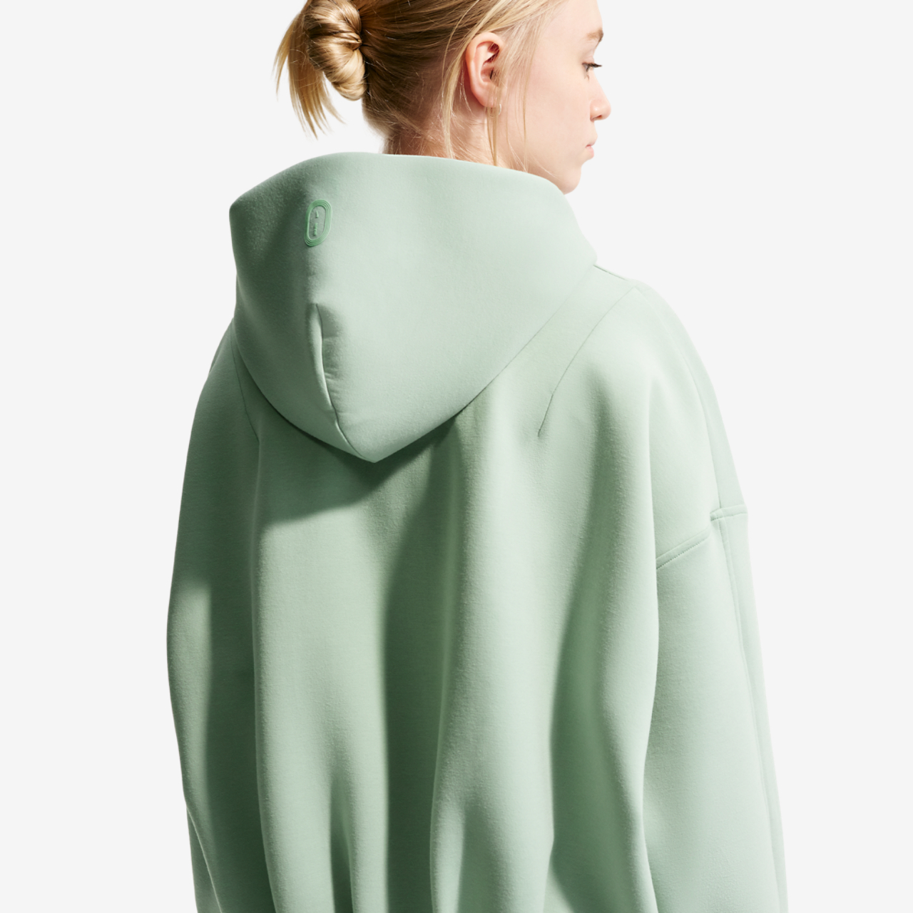 Nike Mavn TechFit Knit FZ Hoodie Image 2 of 4. Tap to open photo gallery.