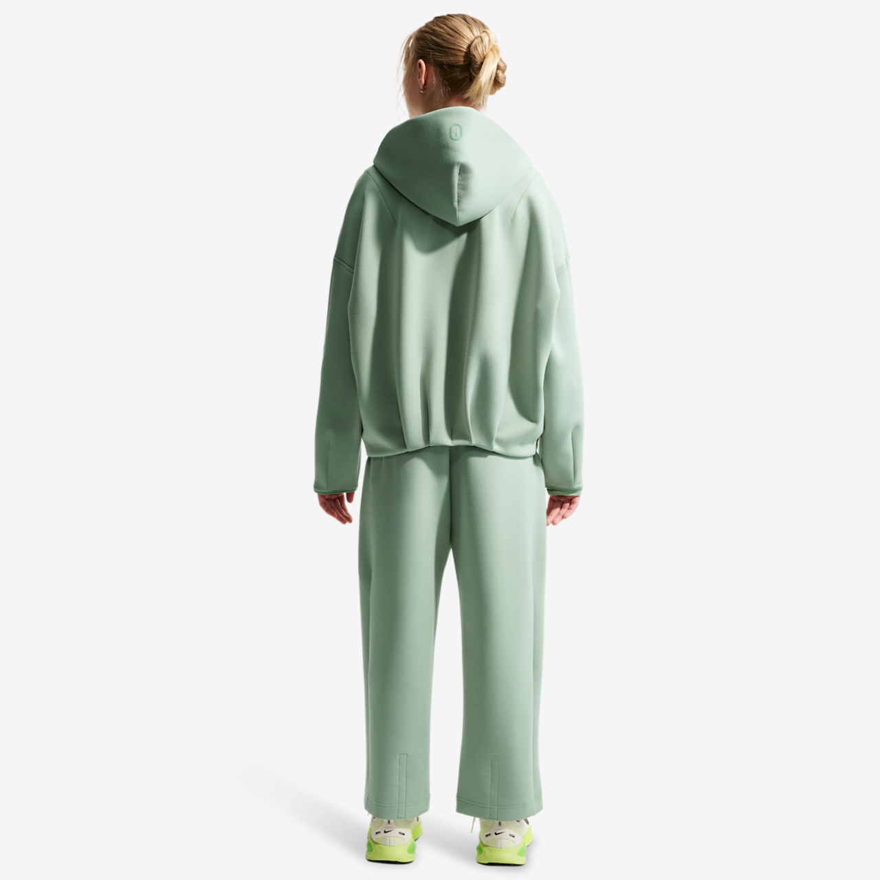 Nike Mavn TechFit Knit FZ Hoodie Image 4 of 4. Tap to open photo gallery.