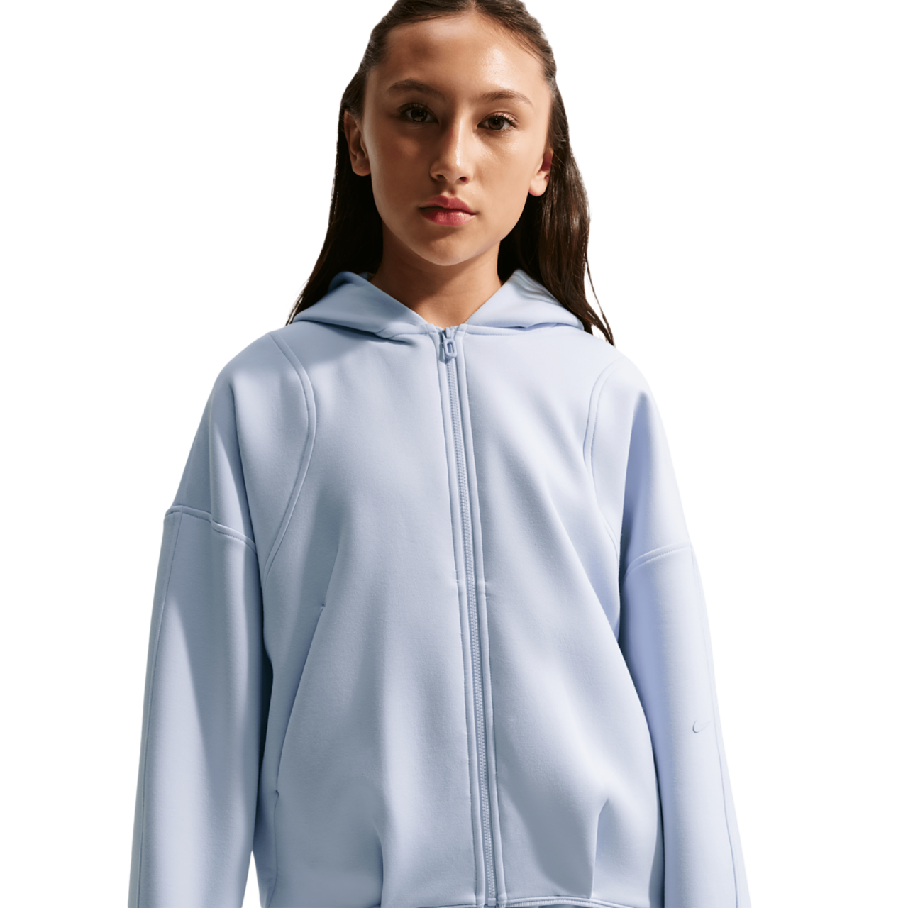 Nike Mavn TechFit Knit FZ Hoodie - Girls' Grade School | Foot Locker
