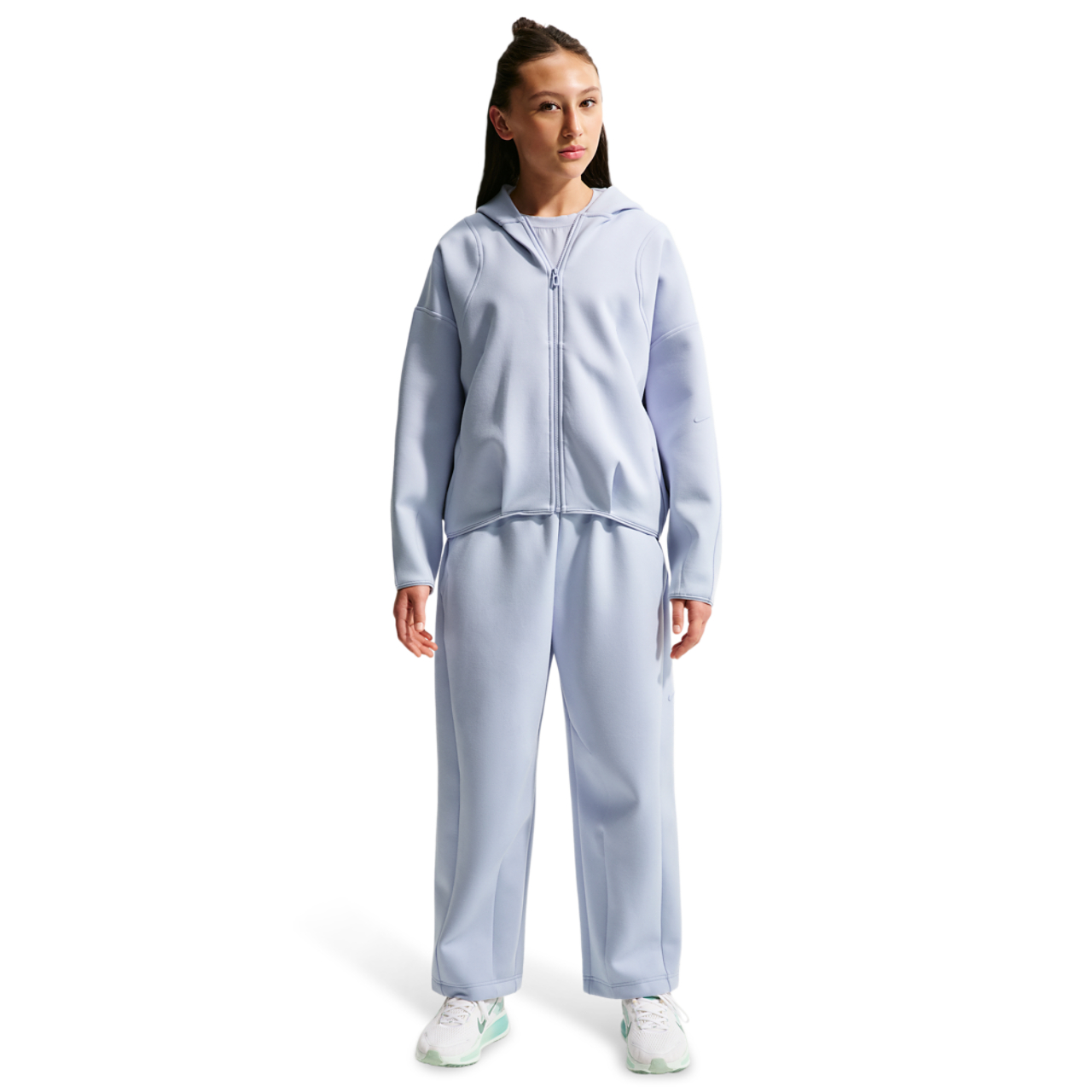 Nike Mavn TechFit Knit FZ Hoodie Image 3 of 4. Tap to open photo gallery.
