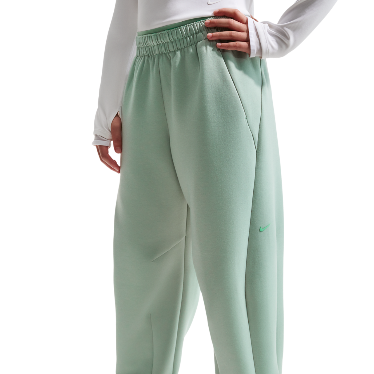 Nike Mavn TechFit High Rise Knit Pant Image 1 of 4. Tap to open photo gallery.