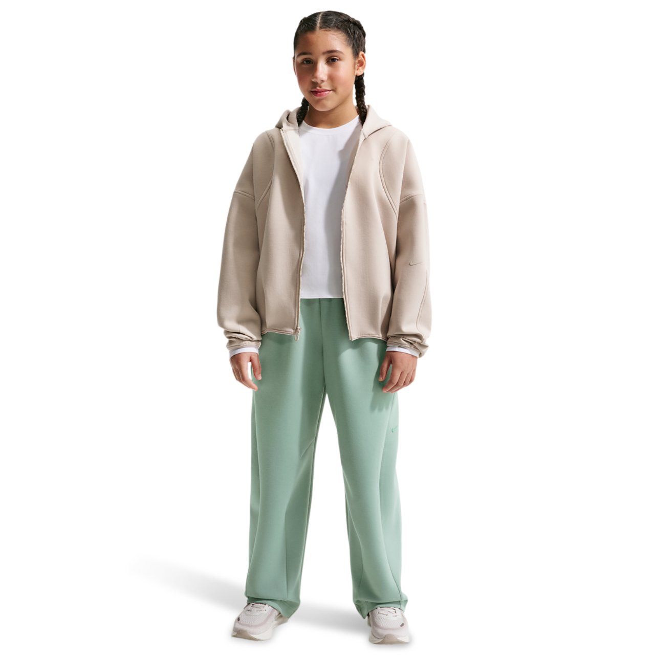 Nike Mavn TechFit High Rise Knit Pant Image 3 of 4. Tap to open photo gallery.