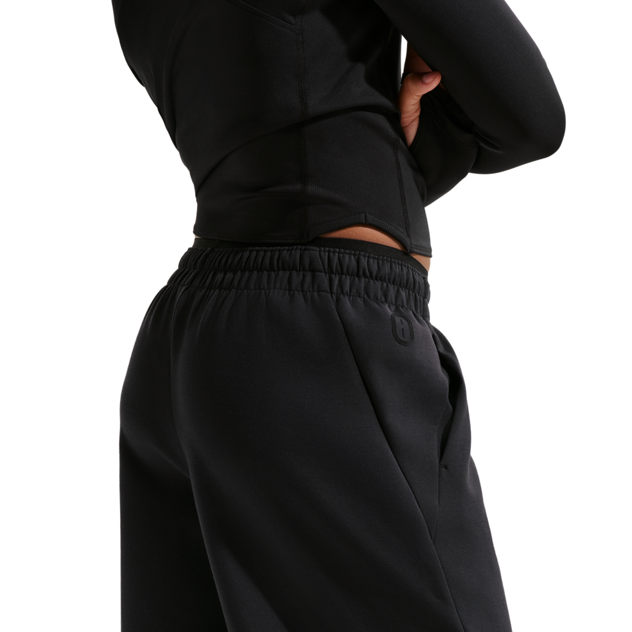 Nike Mavn TechFit High Rise Knit Pant Image 2 of 4. Tap to open photo gallery.
