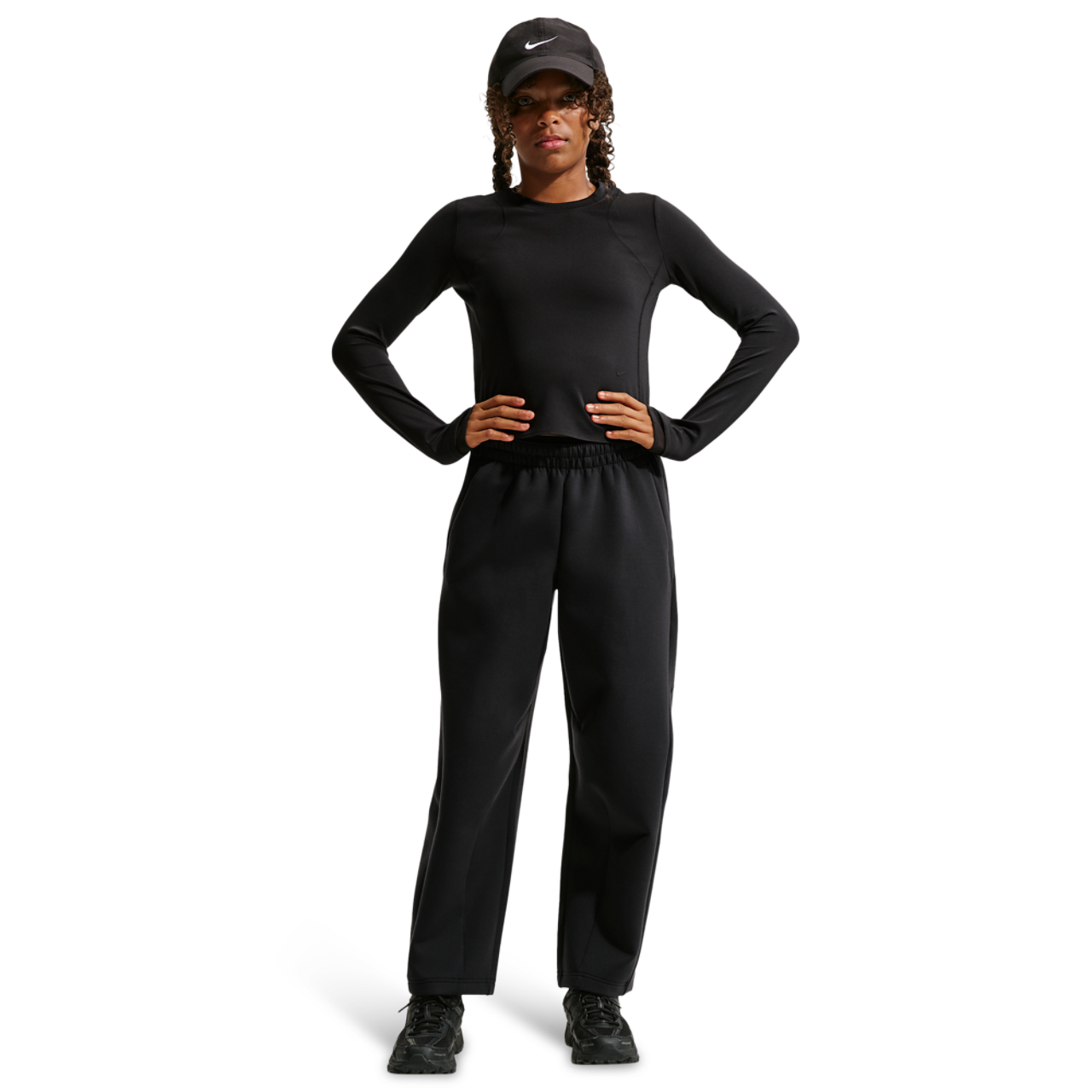 Nike Mavn TechFit High Rise Knit Pant Image 3 of 4. Tap to open photo gallery.