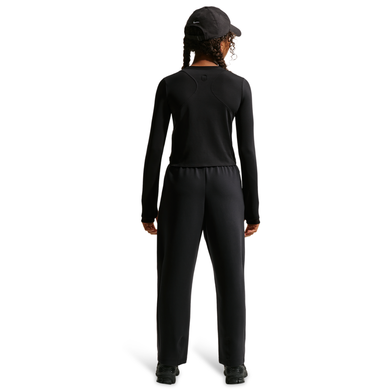 Nike Mavn TechFit High Rise Knit Pant Image 4 of 4. Tap to open photo gallery.