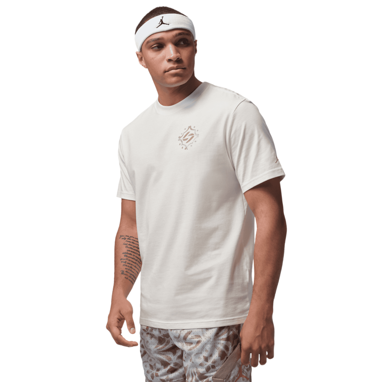 Jordan Dri-FIT SPT Short Sleeve Crew Image 1 of 5. Tap to open photo gallery.