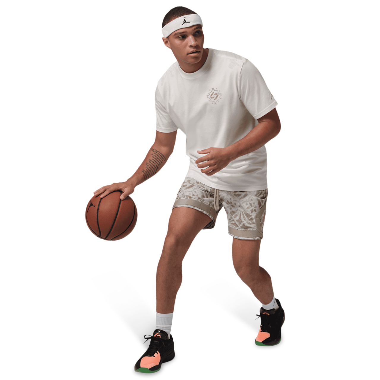 Jordan Dri-FIT SPT Short Sleeve Crew Image 5 of 5. Tap to open photo gallery.