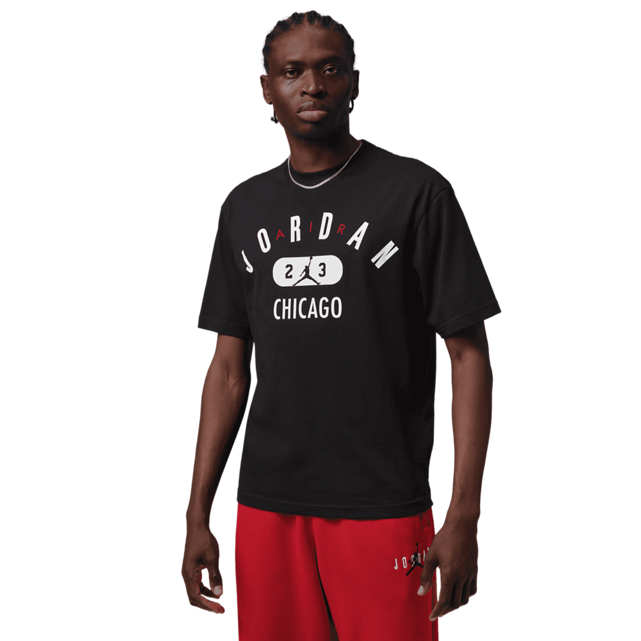Jordan Chicago City Short Sleeve Crew Image 1 of 4. Tap to open photo gallery.