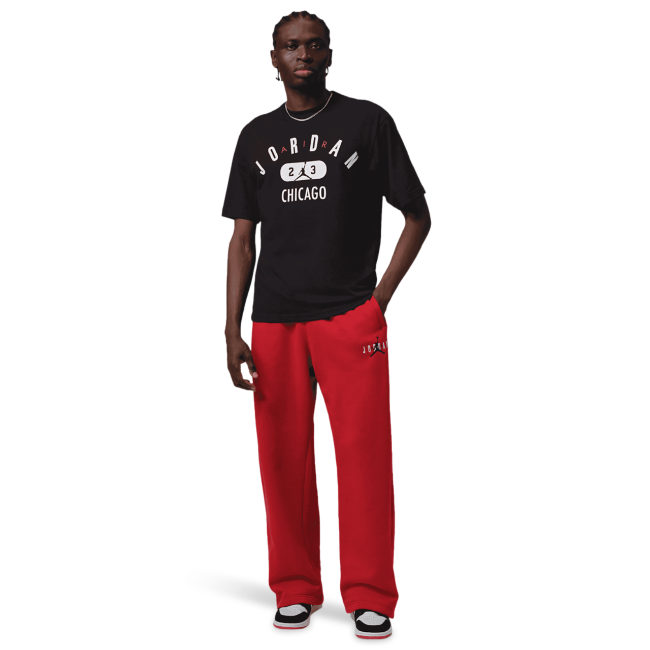 Jordan Chicago City Short Sleeve Crew Image 4 of 4. Tap to open photo gallery.