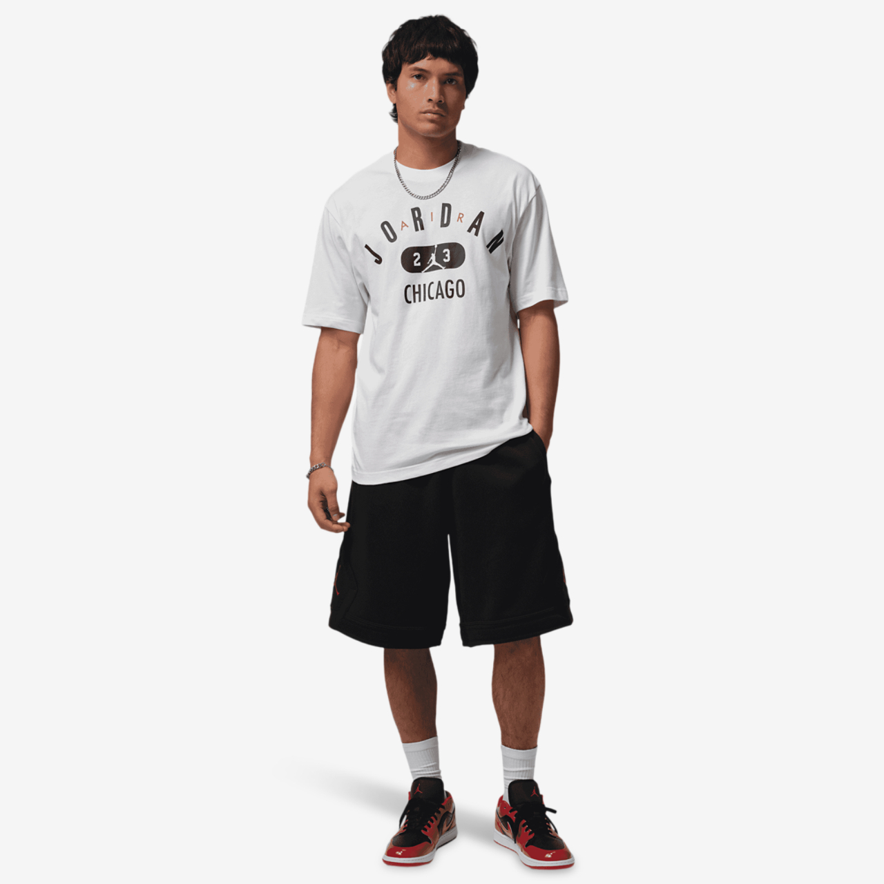 Jordan Chicago City Short Sleeve Crew Image 5 of 5. Tap to open photo gallery.